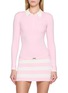 首图 - 点击放大 - NANA JACQUELINE - Striped Two Piece Knit Dress