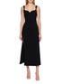 首图 - 点击放大 - NANA JACQUELINE - Backless Wide Strap Long Dress