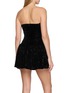 背面 - 点击放大 - NANA JACQUELINE - Strapless Bow Detail Ruched Velvet Mini Dress