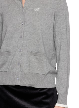  - NANA JACQUELINE - Round Neck Knit Cardigan
