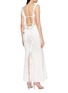 背面 - 点击放大 - NANA JACQUELINE - Ruffle Trim Backless Maxi Dress