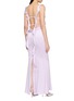 背面 - 点击放大 - NANA JACQUELINE - Ruffle Trim Backless Maxi Dress