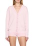 首图 - 点击放大 - NANA JACQUELINE - Lace Trim V-Neck Knit Cardigan