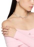 模特儿示范图 - 点击放大 - NANA JACQUELINE - Wavy Crystal Teardrop Choker