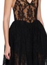  - NANA JACQUELINE - Sleeveless Halter Neck Lace Evening Gown