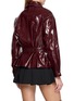 背面 - 点击放大 - NANA JACQUELINE - Cropped Belted Leather Jacket