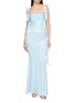首图 - 点击放大 - NANA JACQUELINE - Ruffle Trim Backless Maxi Dress