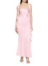 首图 - 点击放大 - NANA JACQUELINE - Ruffle Trim Backless Camisole Maxi Dress