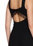  - NANA JACQUELINE - Sleeveless Cutout Lace Panel Tank Mini Dress