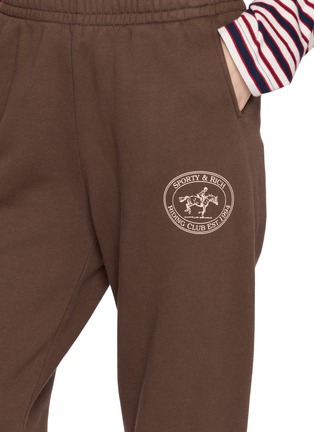  - SPORTY & RICH - Brianno Riding Club 松紧腰慢跑长裤