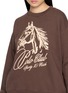  - SPORTY & RICH - HORSE POLO CLUB 印花长袖上衣