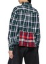背面 - 点击放大 - E.L.V. DENIM - Vienne Plaid Shirt Jacket