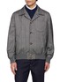 BRUNELLO CUCINELLI 竖条纹短款夹克