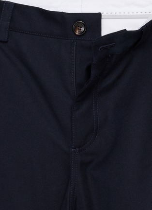  - BRUNELLO CUCINELLI - 斜纹布直筒长裤