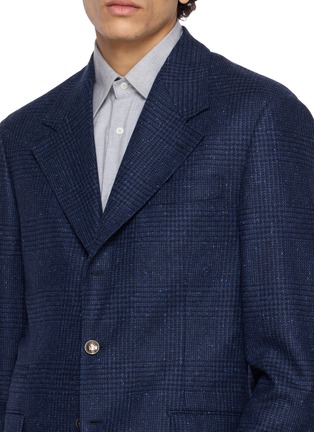  - BRUNELLO CUCINELLI - 格纹单排扣西装外套