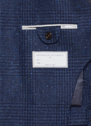 - BRUNELLO CUCINELLI - 格纹单排扣西装外套