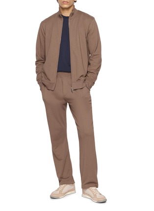 模特儿示范图 - 点击放大 - SUNSPEL - Loopback Zip Through Jacket