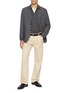 模特儿示范图 - 点击放大 - SUNSPEL - Crewneck Midweight Cotton T-Shirt