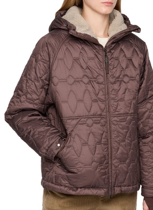  - BRUNELLO CUCINELLI - 菱格绗缝连帽外套