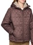  - BRUNELLO CUCINELLI - 菱格绗缝连帽外套