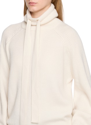  - BRUNELLO CUCINELLI - 系带高领针织衫