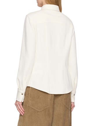 背面 - 点击放大 - BRUNELLO CUCINELLI - Polo Fit Patch Pocket Shirt