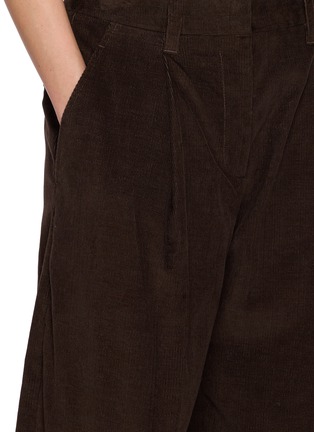  - BRUNELLO CUCINELLI - 灯芯绒阔腿长裤