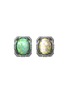 首图 - 点击放大 - MING SONG HAUTE JOAILLERIE - 14K White Gold Diamond Opal Earrings
