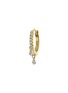 首图 - 点击放大 - MARIA TASH - Eternity Double Dangle 18K Gold Diamond Hoop Earring