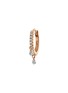 首图 - 点击放大 - MARIA TASH - Eternity Double Dangle 18K Rose Gold Diamond Hoop Earring