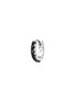 首图 - 点击放大 - MARIA TASH - Eternity 18K White Gold Black Diamond Hoop Earring