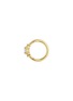 细节 - 点击放大 - MARIA TASH - Princess 18K Gold Diamond  Hoop Earring