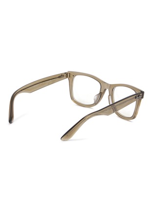 模特儿示范图 - 点击放大 - RAY-BAN - Acetate Square Optical Glasses