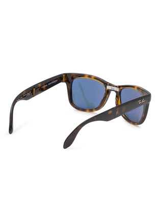模特儿示范图 - 点击放大 - RAY-BAN - Acetate Square Sunglasses