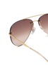 细节 - 点击放大 - RAY-BAN - Metal Aviator Sunglasses