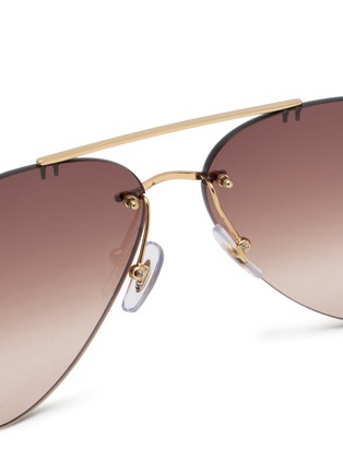细节 - 点击放大 - RAY-BAN - Metal Aviator Sunglasses