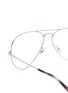 细节 - 点击放大 - RAY-BAN - Metal Aviator Optical Glasses