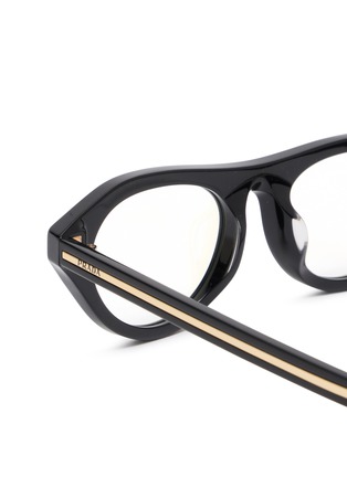细节 - 点击放大 - PRADA - Acetate Round Optical Glasses