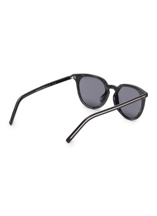 模特儿示范图 - 点击放大 - PRADA - Acetate Round Sunglasses