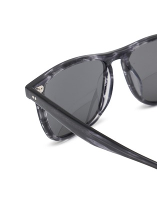 细节 - 点击放大 - OLIVER PEOPLES - Acetate Rectangular Sunglasses