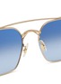 细节 - 点击放大 - OLIVER PEOPLES - Titanium Aviator Sunglasses