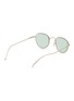 模特儿示范图 - 点击放大 - OLIVER PEOPLES - Titanium Round Sunglasses