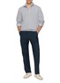 模特儿示范图 - 点击放大 - INCOTEX - Regular Fit Chino Pants
