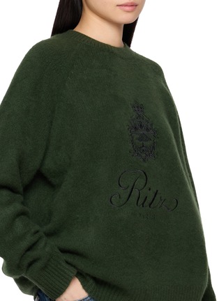  - FRAME - X RITZ PARIS 刷毛羊绒毛衣