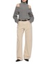 模特儿示范图 - 点击放大 - HELMUT LANG - Bootcut Light Wash Jeans