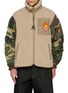 首图 - 点击放大 - APRÈS SURF A.P.S. - Florian Camouflage Sleeve Fleece Jacket