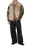 模特儿示范图 - 点击放大 - APRÈS SURF A.P.S. - Florian Camouflage Sleeve Fleece Jacket