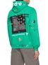 背面 - 点击放大 - APRÈS SURF A.P.S. - Scoiattolo Paint Effect Bandana Patch Hoodie