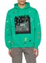 首图 - 点击放大 - APRÈS SURF A.P.S. - Scoiattolo Paint Effect Bandana Patch Hoodie