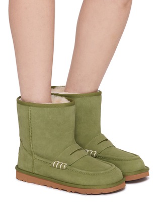 模特儿示范图 - 点击放大 - UGG - x JW Anderson Suede Boots